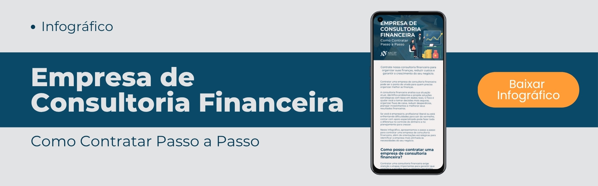 banner cta empresa de consultoria financeira